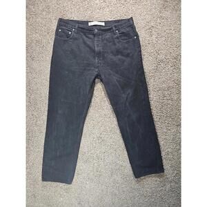 Arizona Premium Denim Relaxed Black Jeans Approx 40x32
